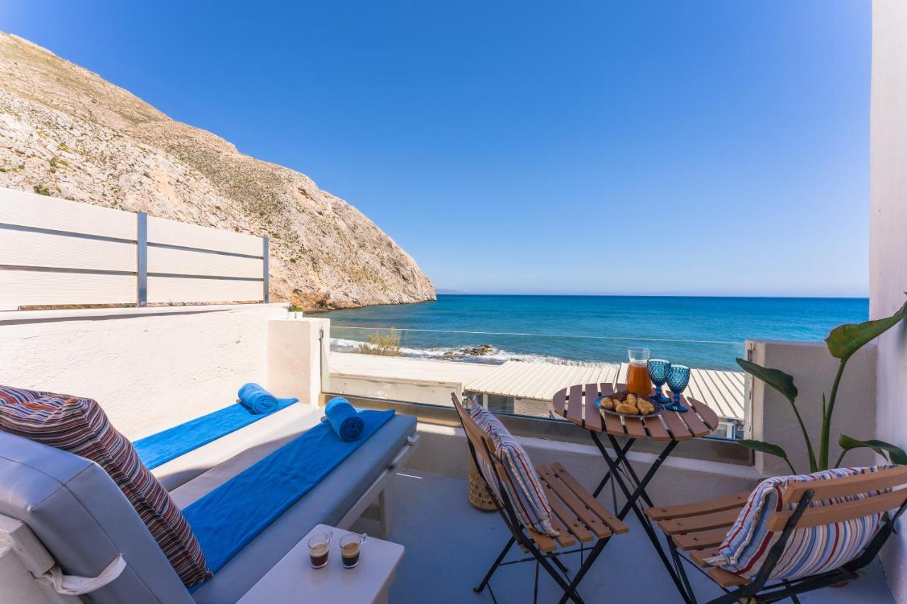 Sagma Calm Apartment With Amazing Sea View Perissa  Bagian luar foto