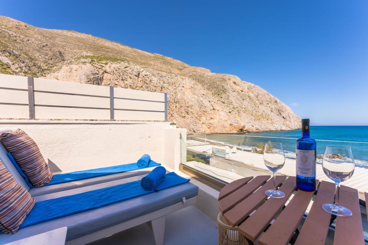 Sagma Calm Apartment With Amazing Sea View Perissa  Bagian luar foto