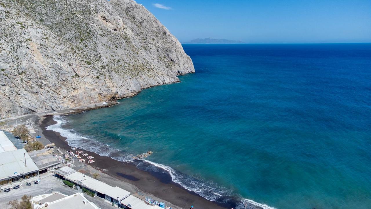 Sagma Calm Apartment With Amazing Sea View Perissa  Bagian luar foto